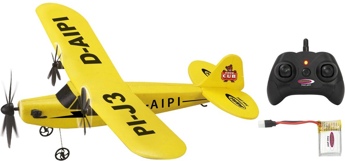 Jamara piper j3-cub vliegtuig