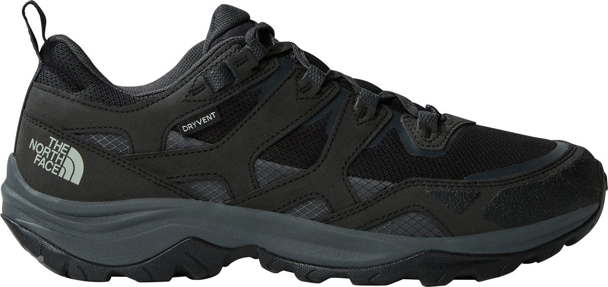 The North Face m hedgehog 3 wp heren wandelschoenen - tnf zwart - asphalt grijs