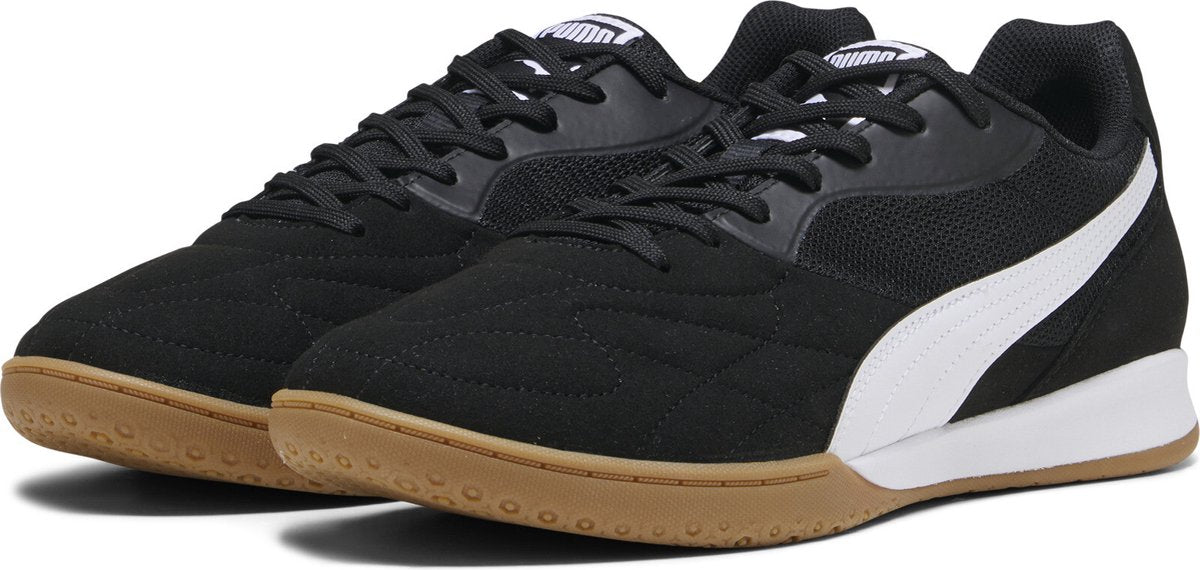 PUMA king top it unisex sportschoenen - black- white- gold