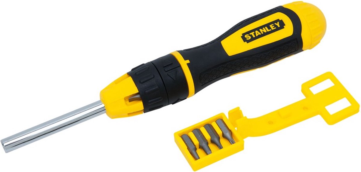 STANLEY multibit schroevendraaier met ratel