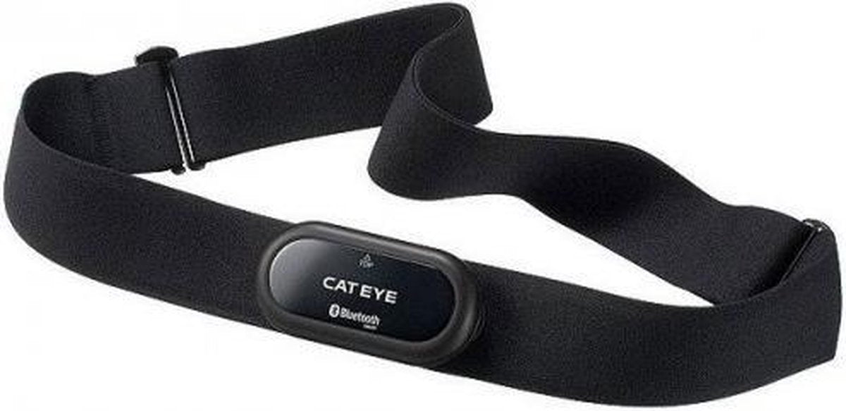 Cateye hr-12 borstband - hartslagmeter - zwart