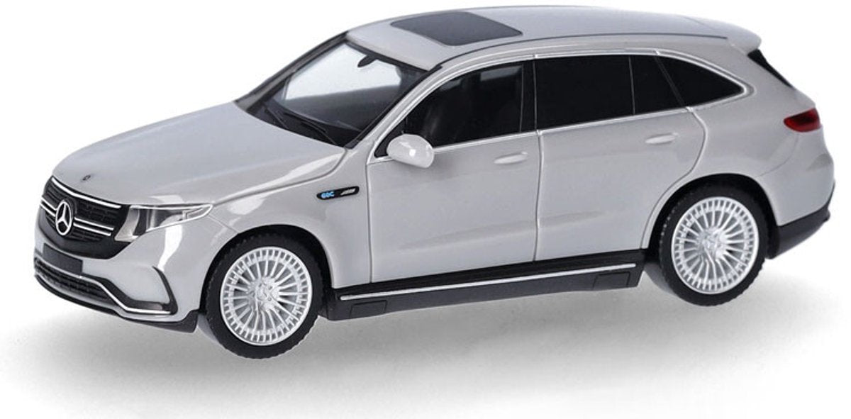 Herpa Mercedes benz eqc amg, grijs
