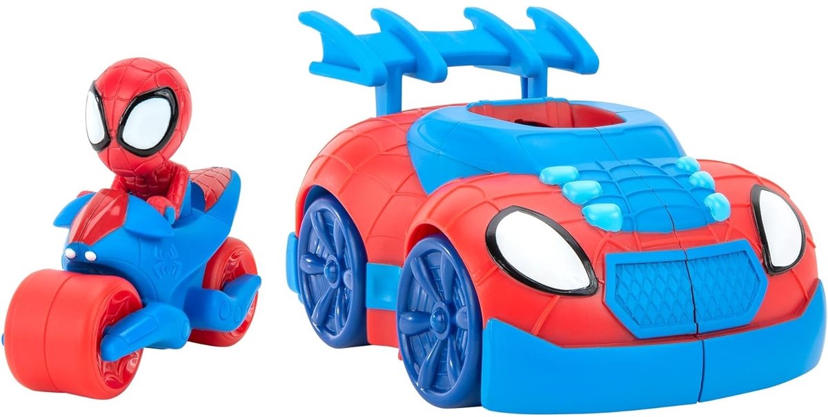 Spidey And His Amazing Friends - spidey voertuig 2 in 1
