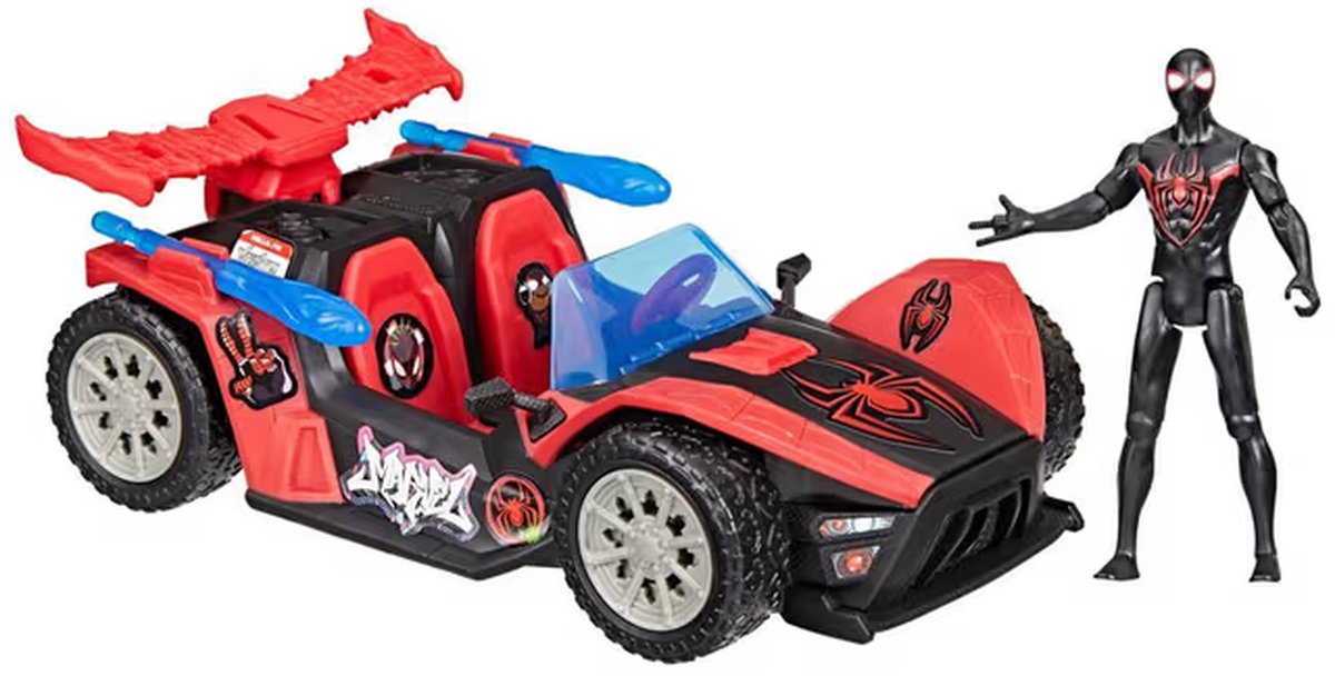Spider-Man venomversus miles remix blast racer - actiefiguur