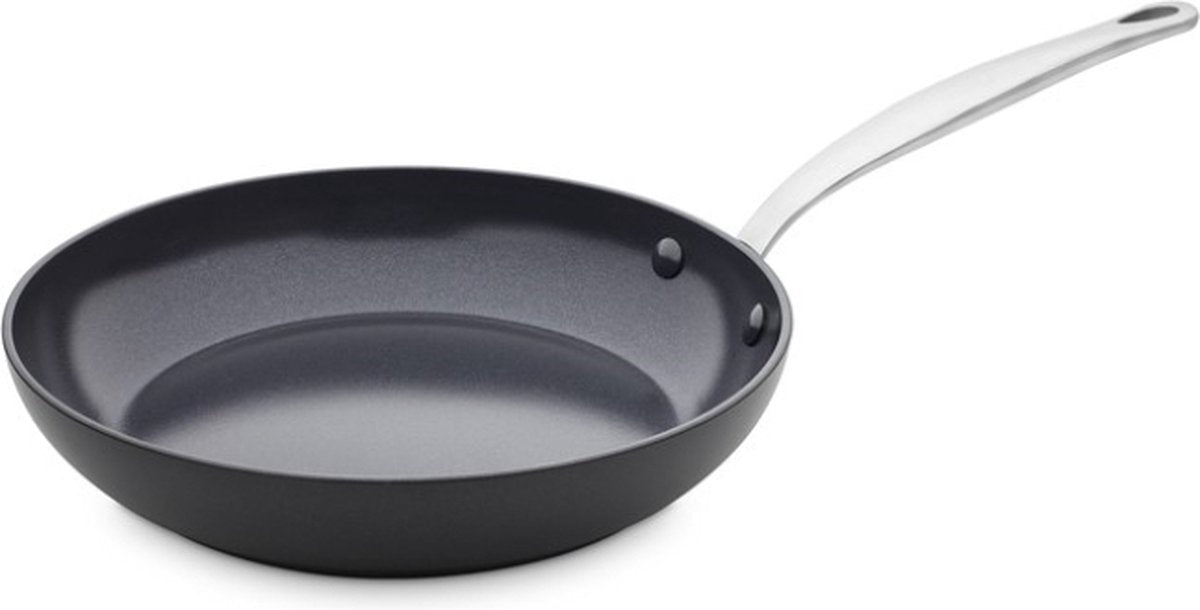 GreenPan koekenpan barcelona pro - zwart - ⌀ 24 cm - keramische anti-aanbaklaag