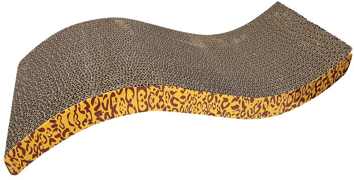 Catit Hagen sofa panter wave krablounge met catnip - 56 cm