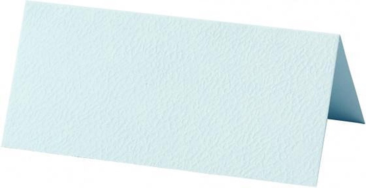 Creativ Company Plaatskaarten, lichtblauw, afm 9x4 cm, 220 gr, 20stuks