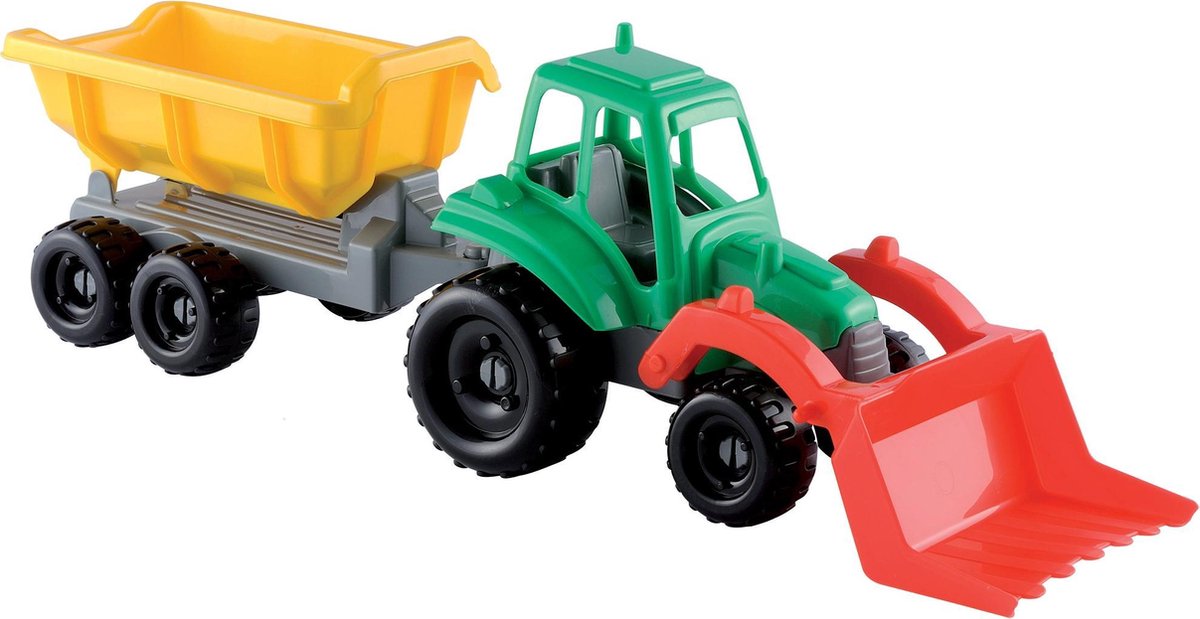 Ecoffier Écoiffier tractor met aanhanger 52 cm