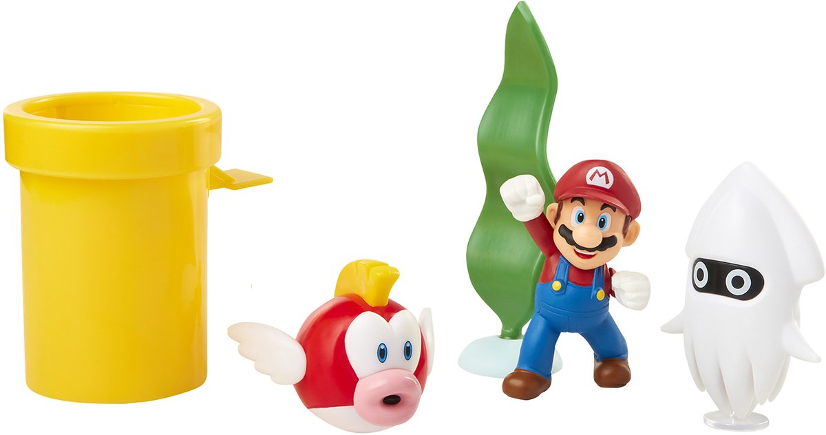 Jakks Nintendo 6cm onderwater diorama