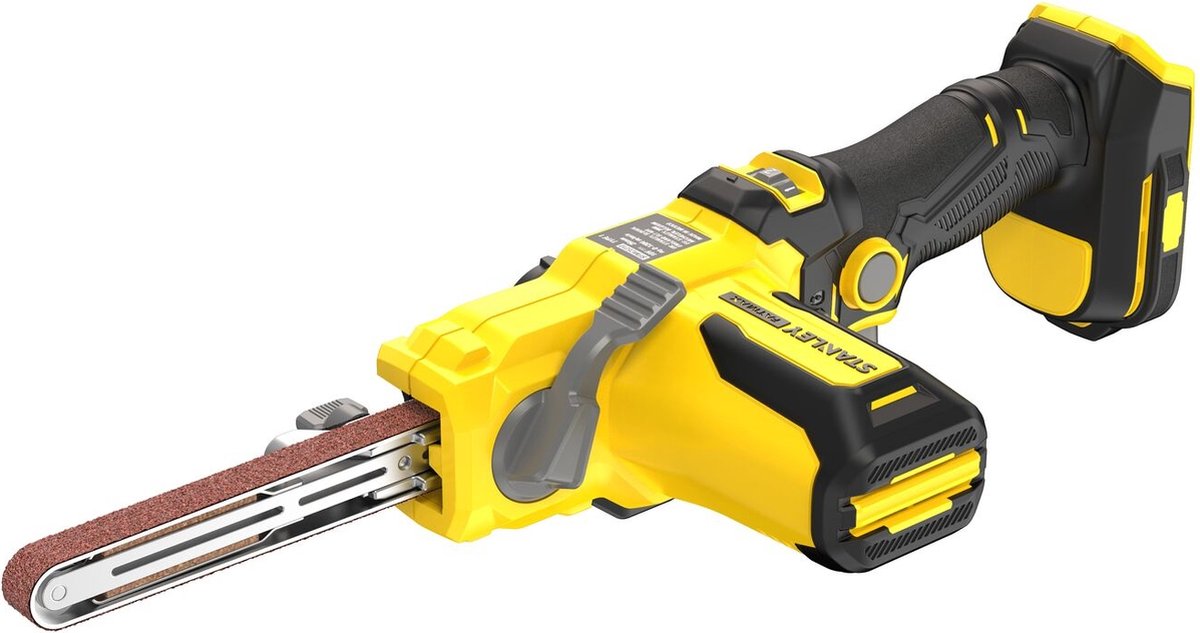 STANLEY fatmax 18v bandschuurmachine 13mm (zonder accu en lader) sfmce210b-xj