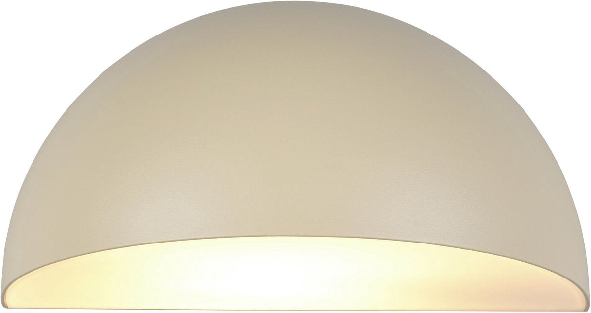 TRIO maas - wandlamp - sand - excl. 1x e27 4,9 w - wandmontage - buitenverlichting - ip44