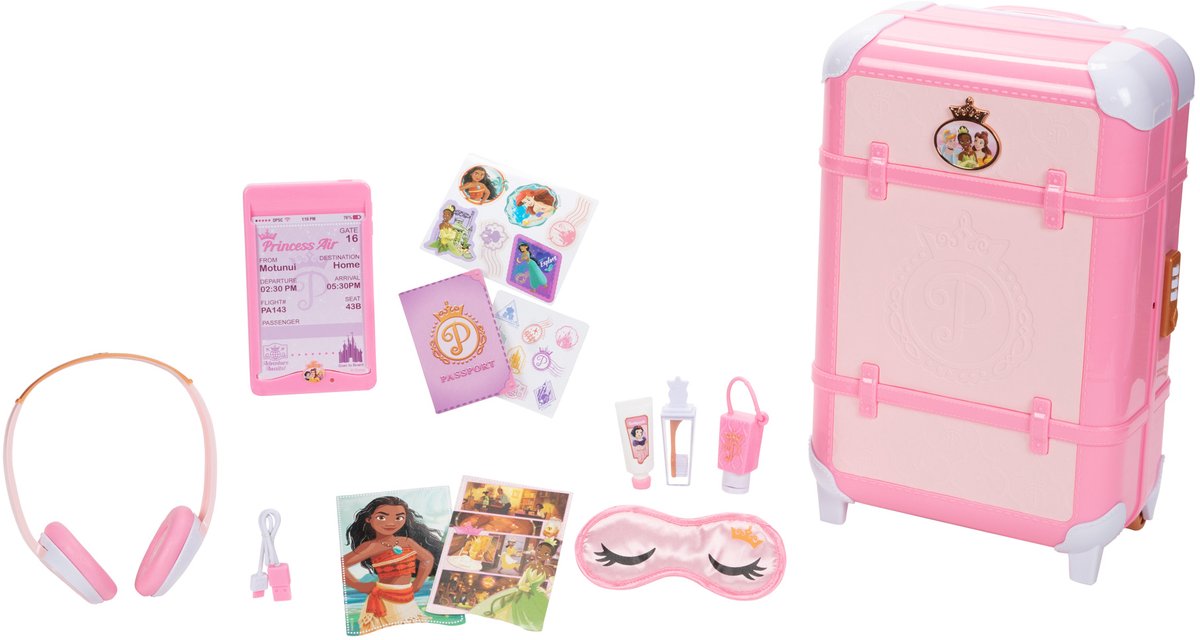 Jakks Disney prinses style verzamel delux koffer