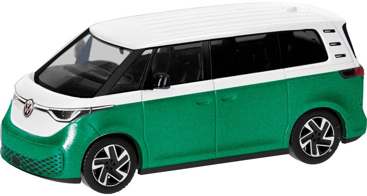 Herpa 431132 h0 auto volkswagen id. gezoem tweekleurig, candy wit bay leaf green metallic