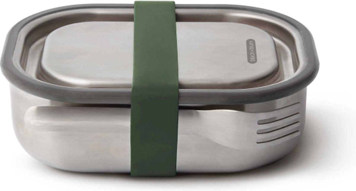 Black Blum Black+blum rvs lunchbox - 600ml - groen