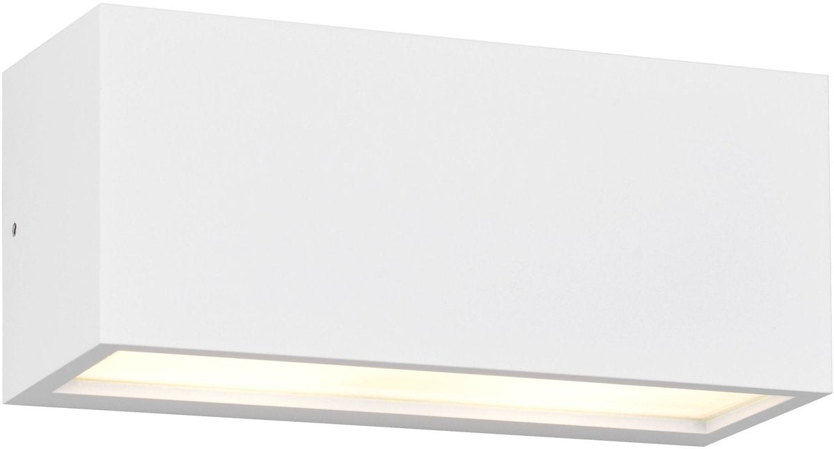 TRIO mayenne - wandlamp - wit mat - excl. 2x e14 4 w - verlichting omhoog en omlaag - wandmontage - buitenverlichting - ip44