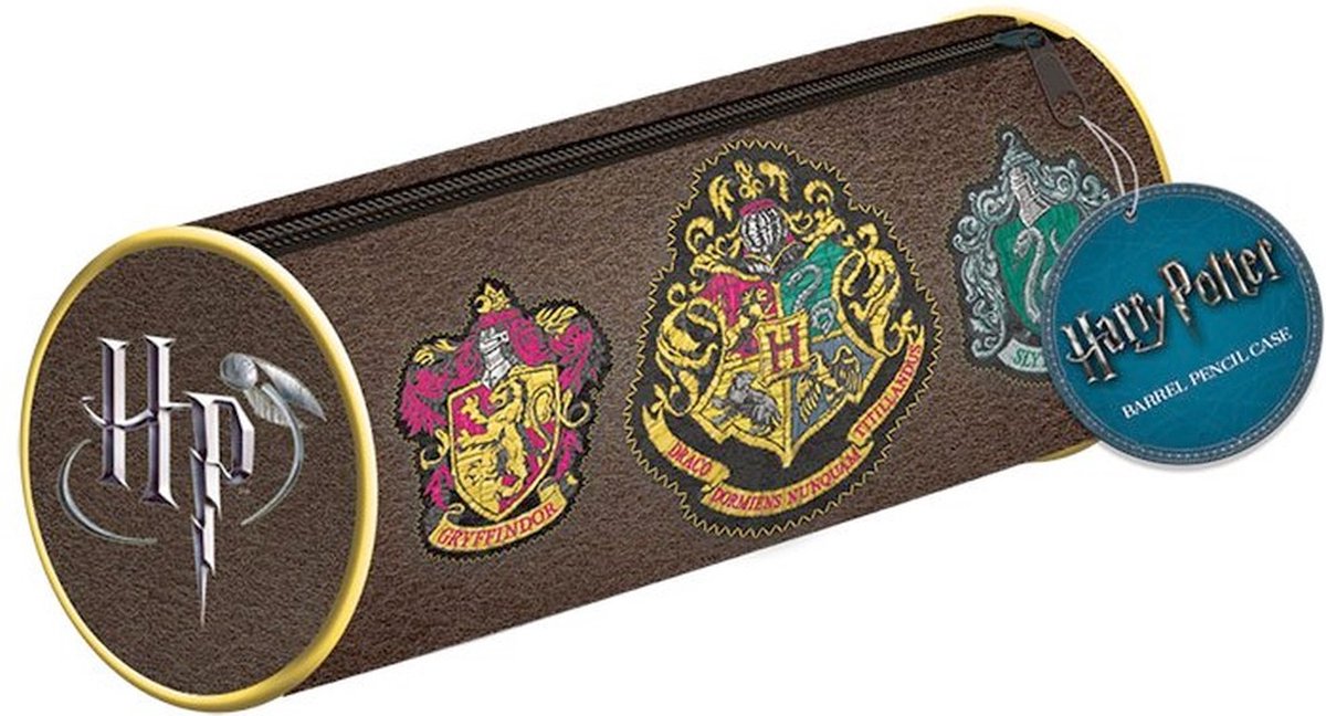 Harry Potter crest etui meerkleurig