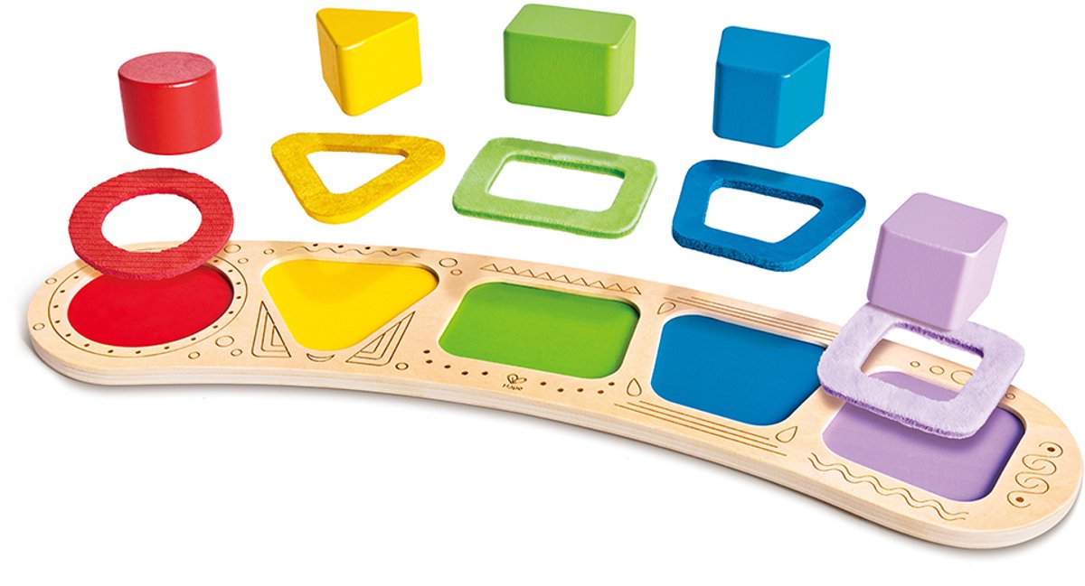 Hape Vormenpuzzel voor peuters - - vanaf 12 maanden