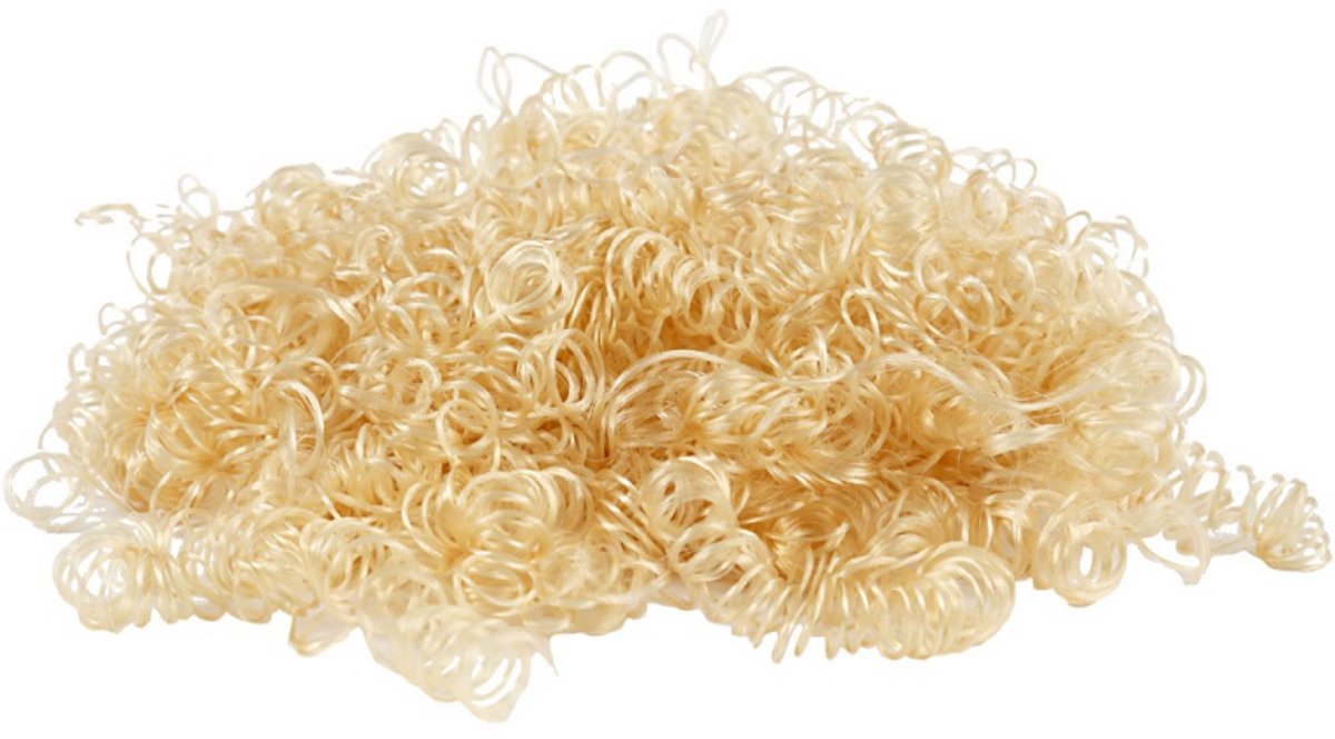 Creativ Company Cc poppenhaar 15 gr lichtbruin