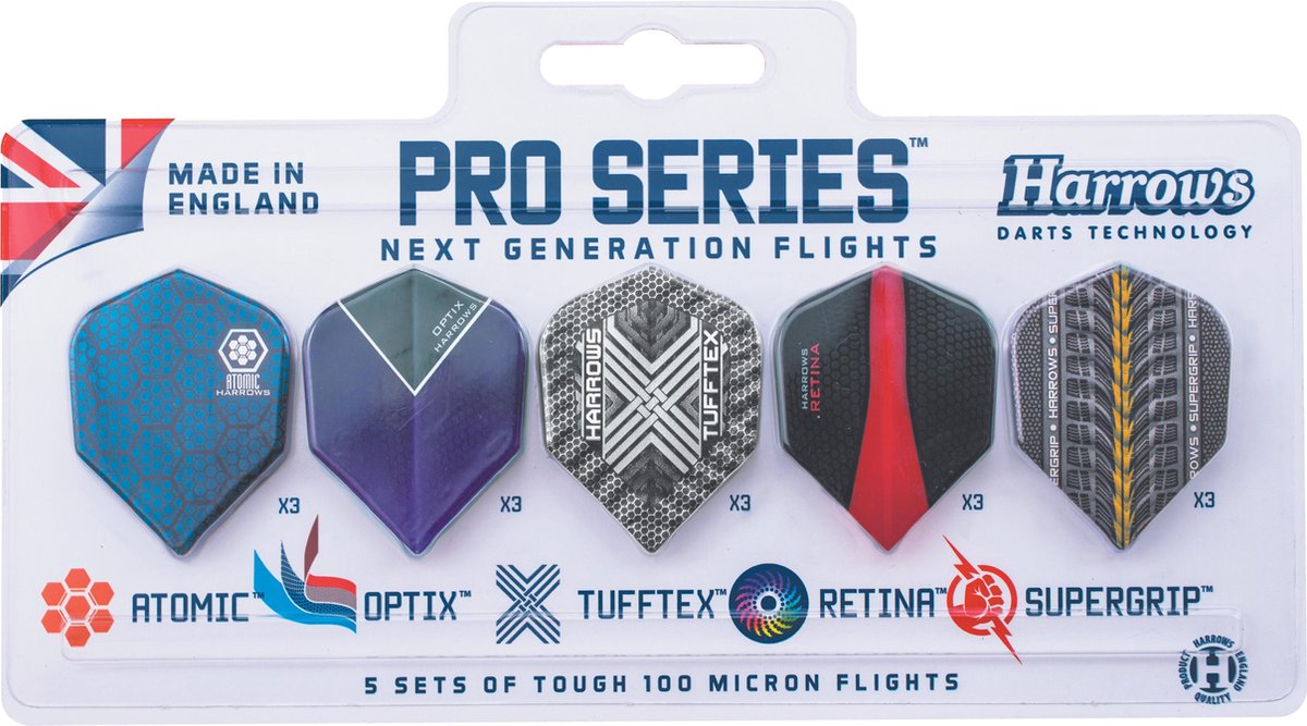 Harrows Pro's choice 5 flights