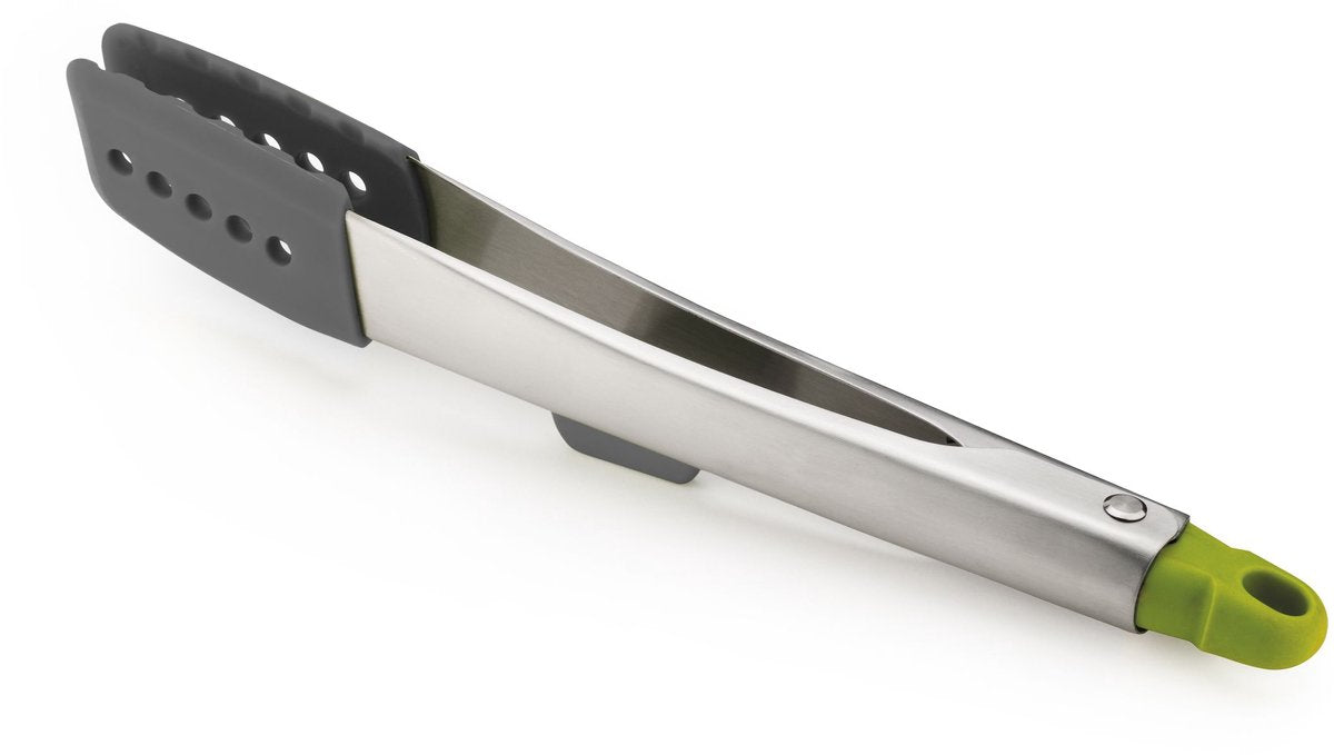 Joseph Joseph elevate tang silicone - grijs groen rvs