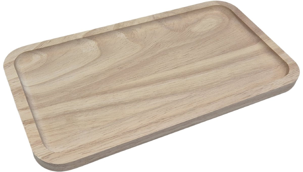 Playwood Houten dienblad plateau rechthoek, 26cm