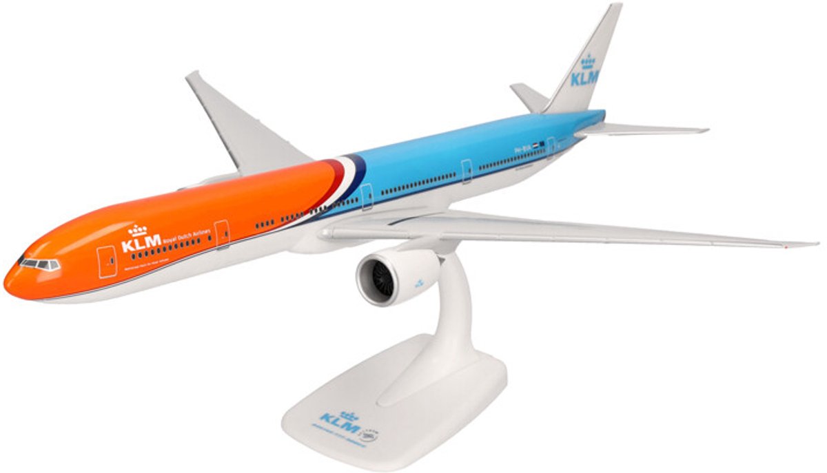Herpa Boeing 777-300er klm orange pride, de hoge veluwe (nl)