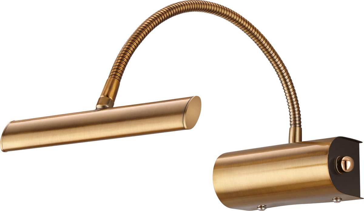 TRIO curtis - wandlamp - oud brons - incl. 1x smd led 4w - dimbaar - flexibel