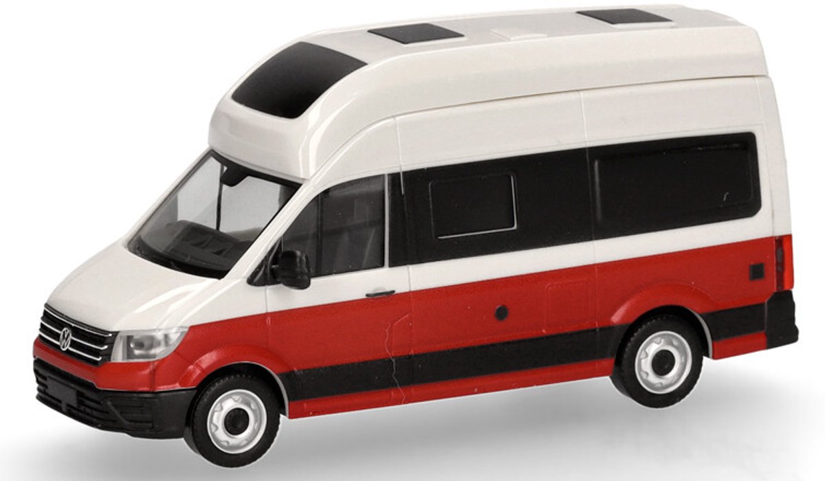 Herpa Vw crafter grand california 600, beige rood