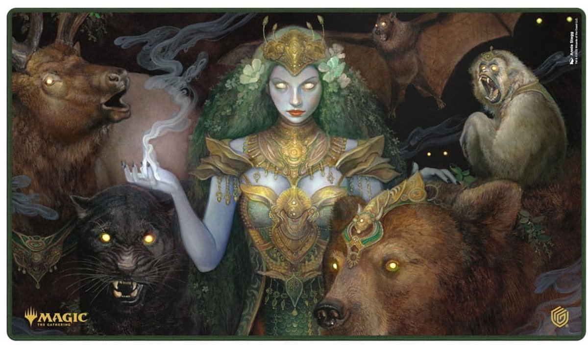 Ultimate Guard play-mat magic: the gathering ''tarkir: dragonstorm'' - design 7
