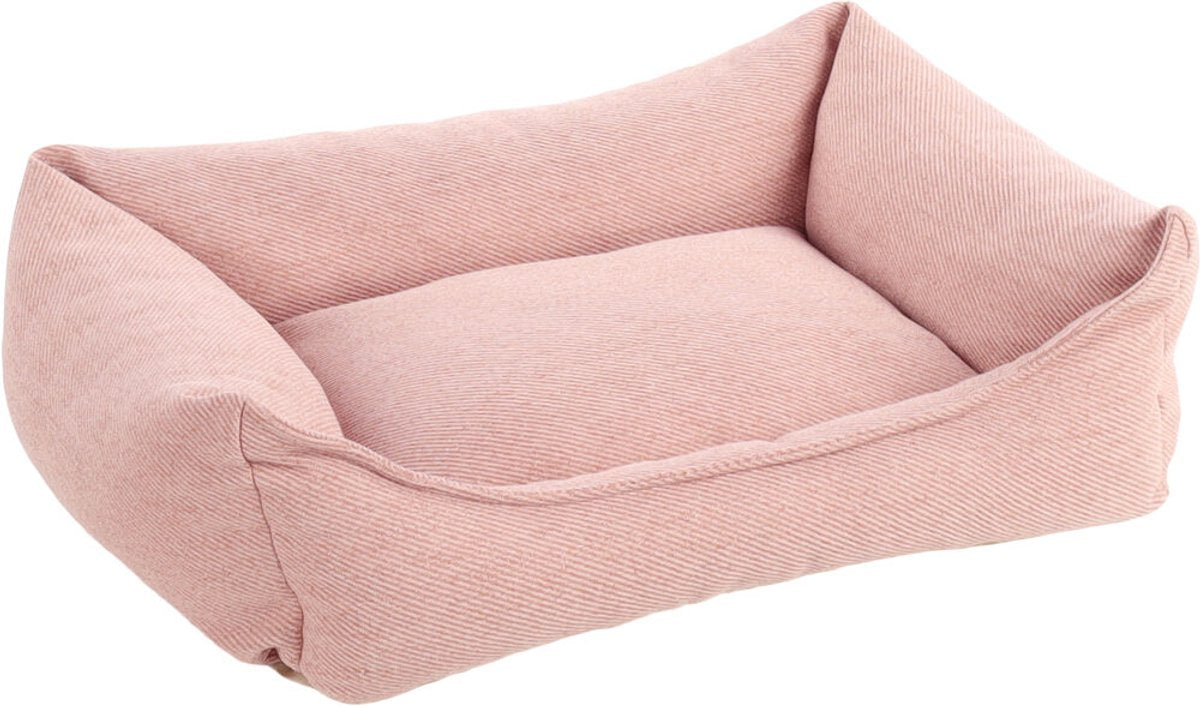 Flamingo Orthopedische hondenmand – orthopedisch hondenbed – premium line – pure luxe hondenbed 65 x 50 x 20 cm – extra memory foam voor maximaal comfort – baldar mand roze
