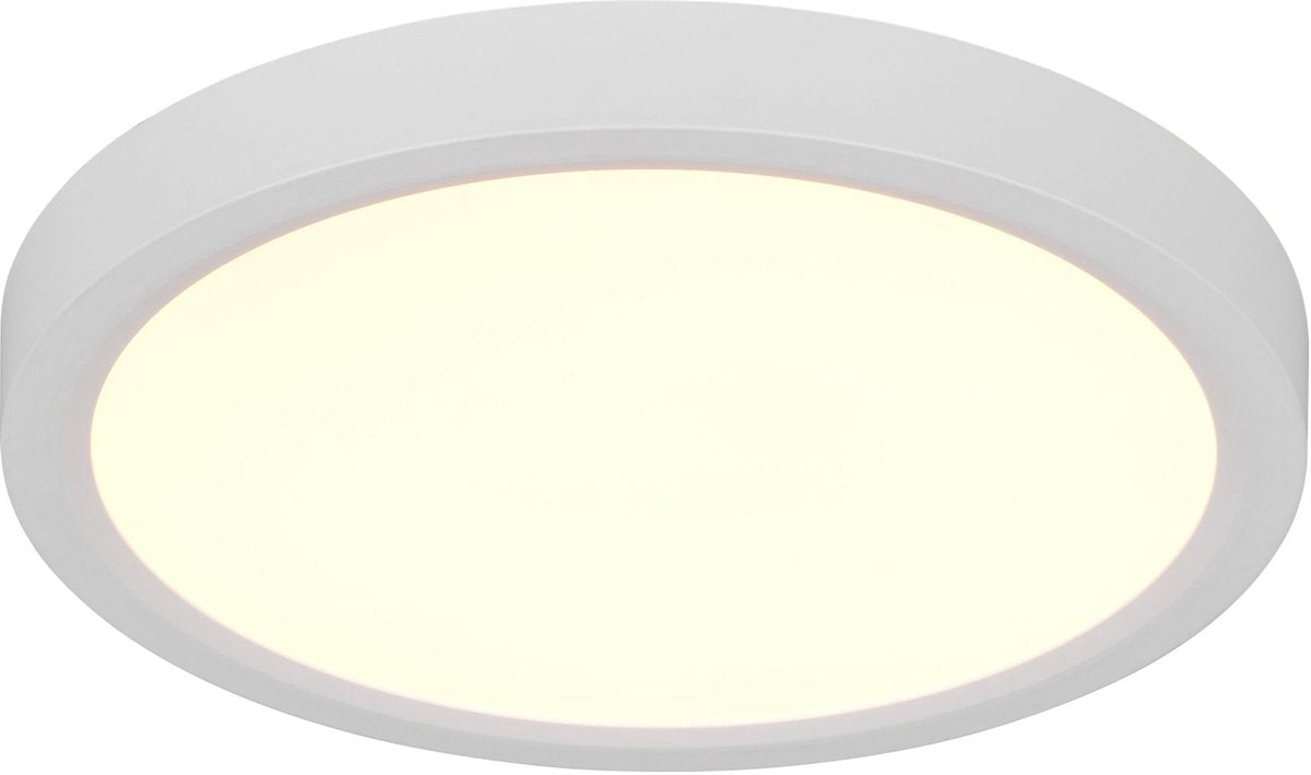 RL LIVE YOUR LIGHT Reality draco - plafondlamp - wit mat - incl. 1x smd 18 w - dimbaar met schakelaar - wand- en plafondmontage - geheugenfunctie via de wandschakelaar - eenvoudig te bevestigen - dip - schakelaar