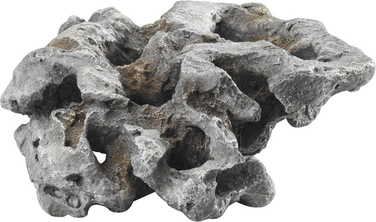 Aqua Della aquarium decoratie combo lava - grijs - 29,5 x 26 x 9cm