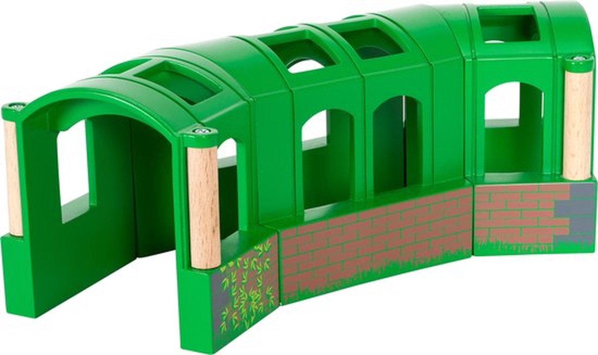 BRIO groene flexibele tunnel - 33709