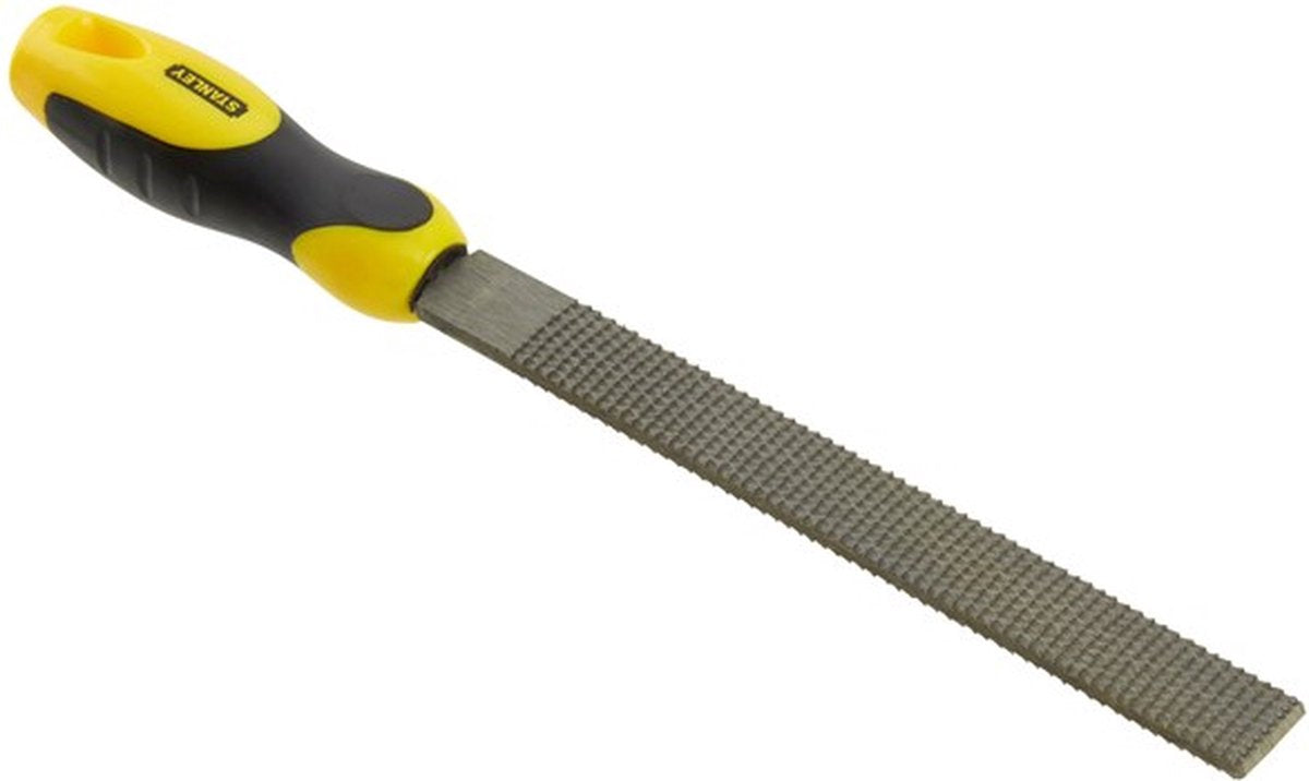 STANLEY platte rasp halfzoet 200mm
