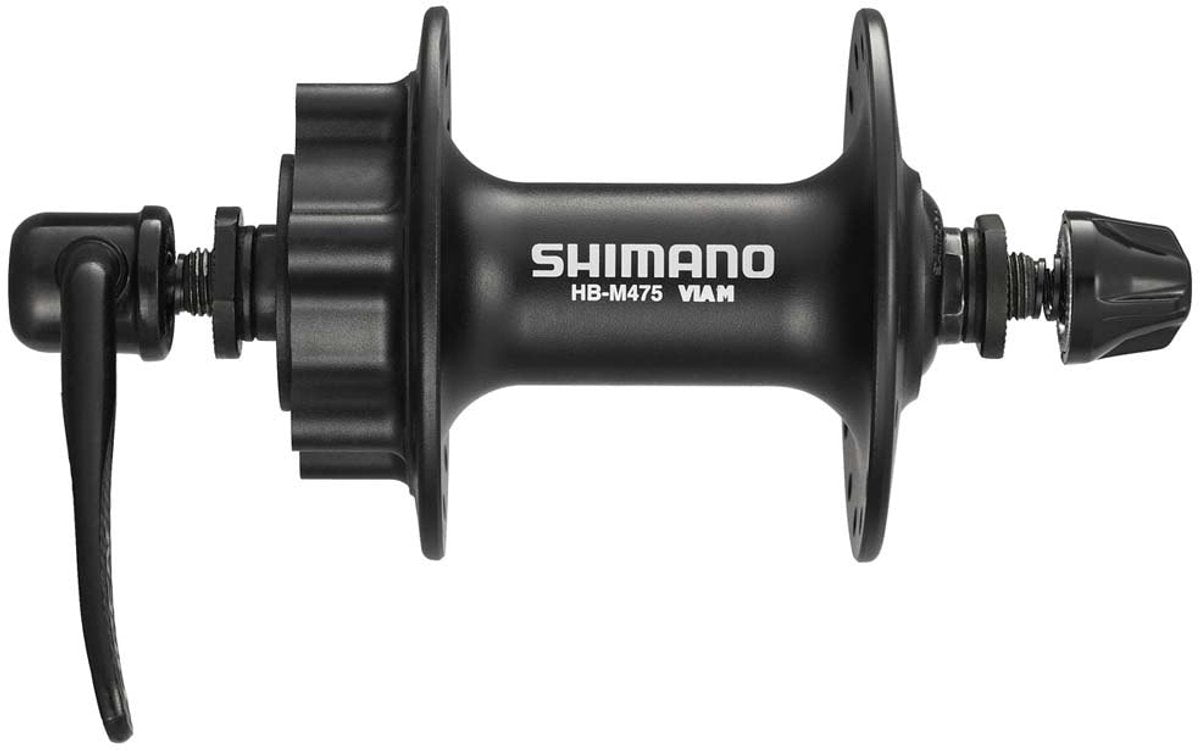 Shimano Voornaaf | m475 | schijfrem | 32g | zwart