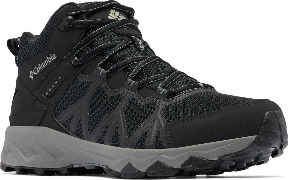 Columbia peakfreak ii mid outdry heren wandelschoenen - black, titanium ii