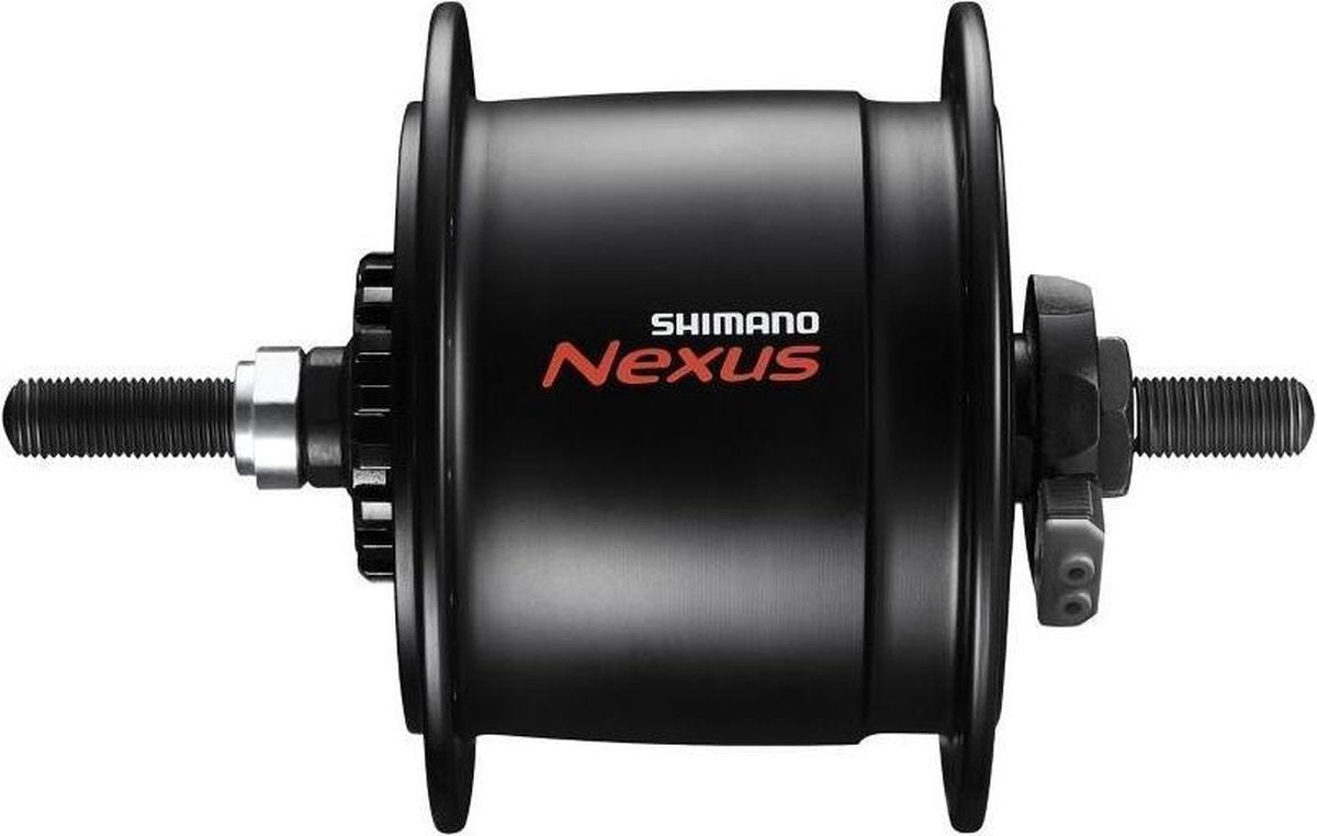 Shimano naafdynamo dh-c6000-2r zwart