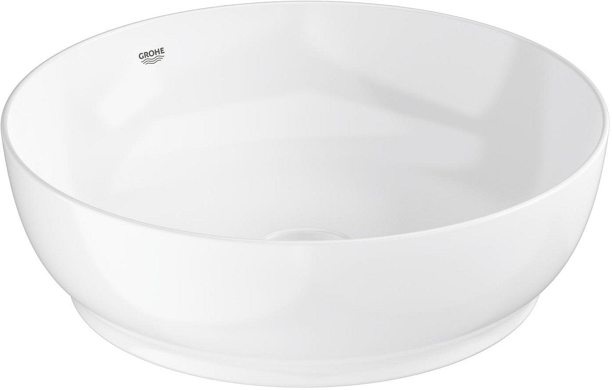 GROHE essence ronde waskom – 45 cm – zonder overloop – glanzend keramiek – aquaceramic hyperclean – wit