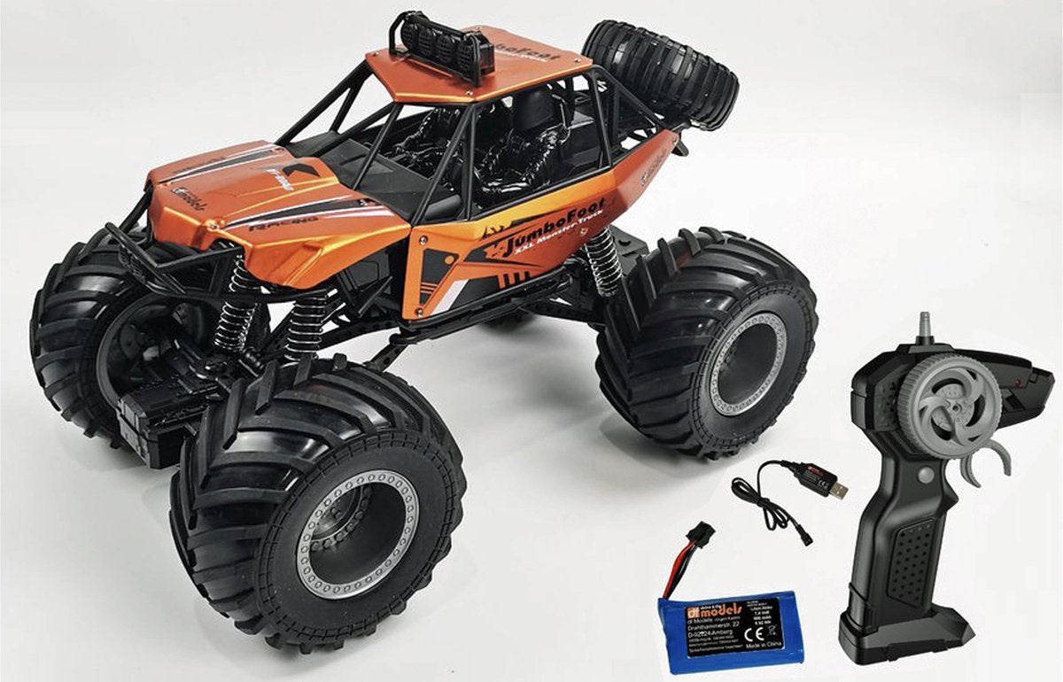 DF-Models Df jumbo foot v2 off-roader 1:10 ready to run (rtr)