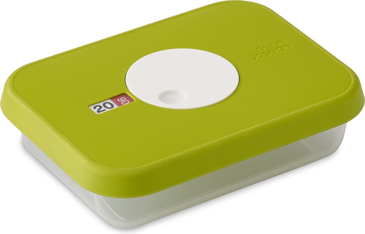 Joseph Joseph dial vershouddoos - datumaanduiding - 0,7l- groen