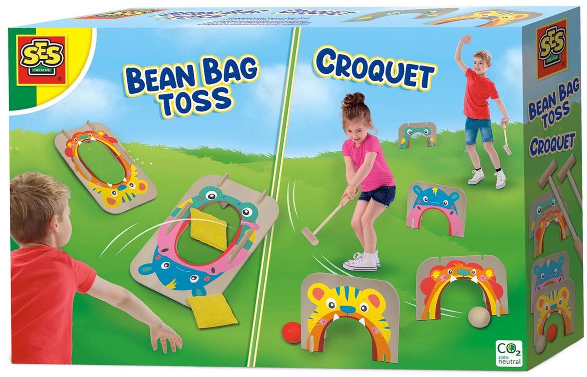 SES Creative Ses croquet and pittenzak gooien