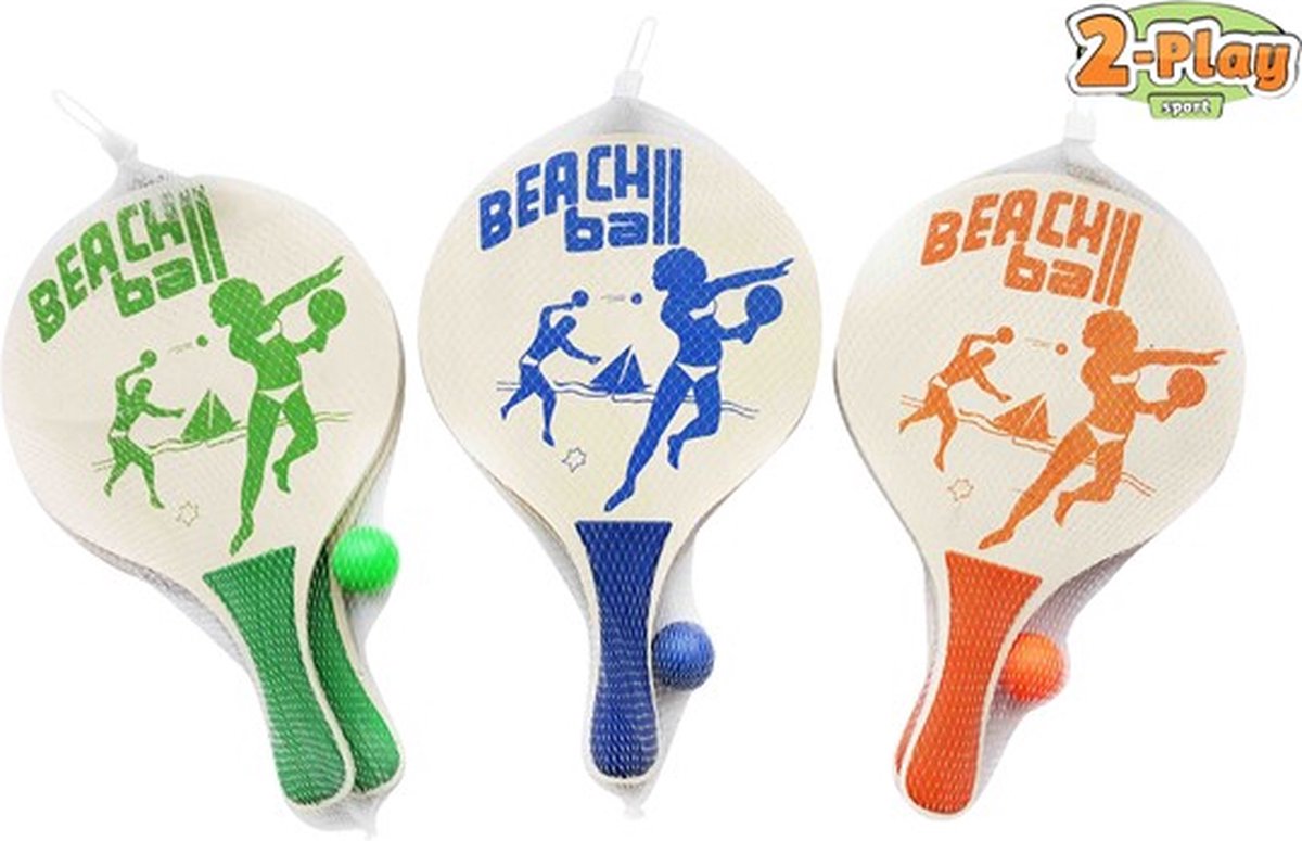 Beachballset Kleur,3dlg.