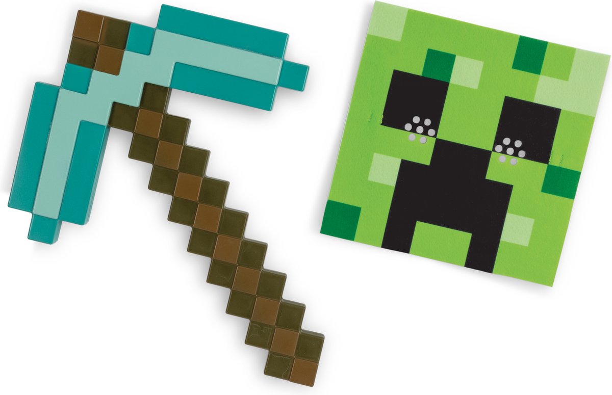 Disguise Minecraft (mojang), minecraft pickaxe mask set, maat one size kind, kind