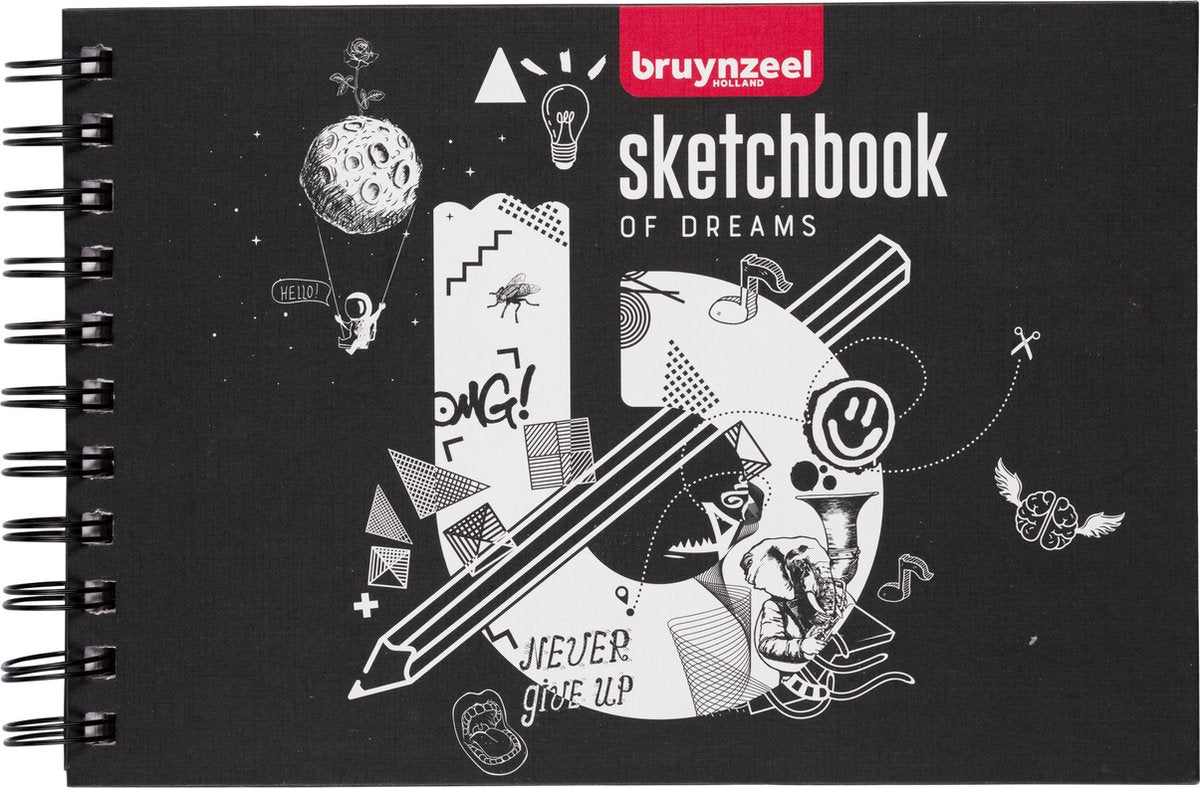 BRUYNZEEL schetsboek 19,5 x 14,7 cm (a5)