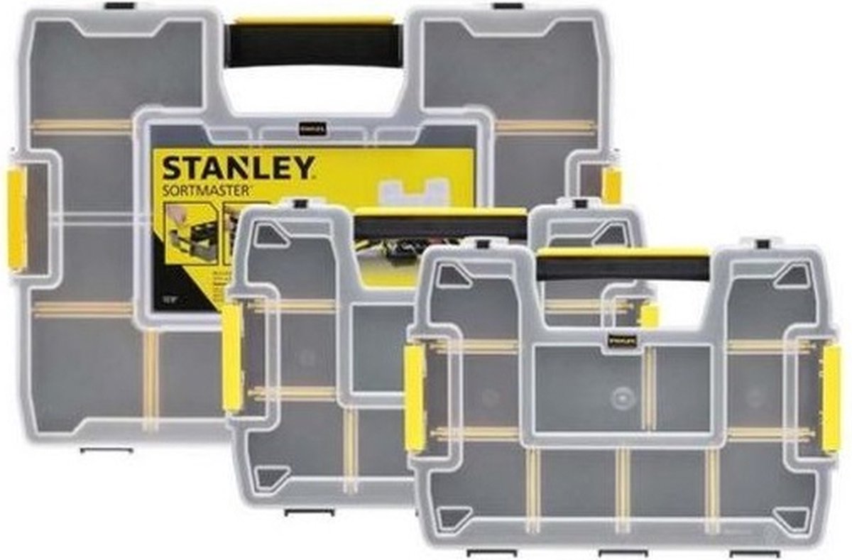 STANLEY sortmaster bonuspack 3in1 light organizers 3-delig 1x 1-94-745 + 2x stst1-70720 - stst1-71980