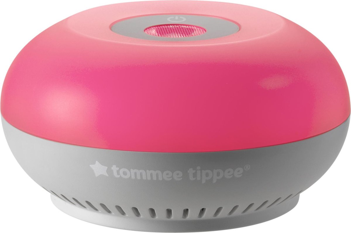 Tommee Tippee dreammaker - slaaptrainer voor baby's met intelligente crysensor - nachtlampje met rood licht et roze ruis