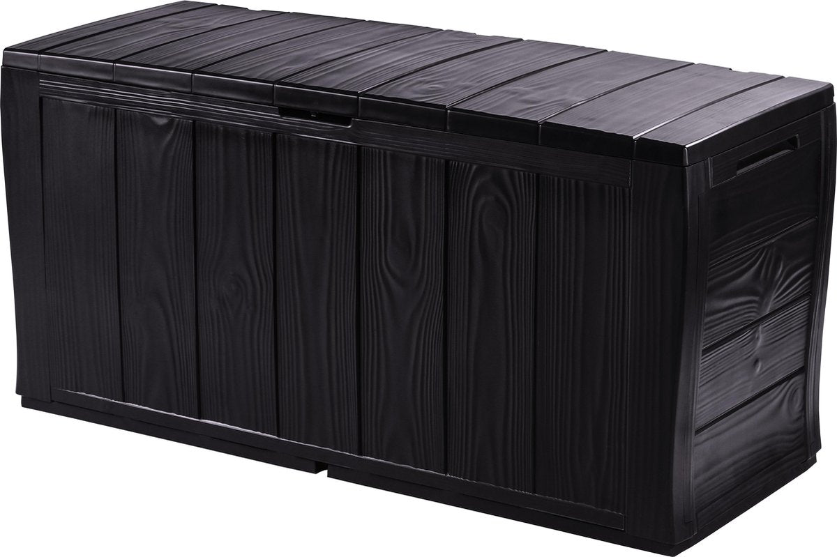 Curver Outdoor opbergkist - 270 liter - bruin - waterdicht