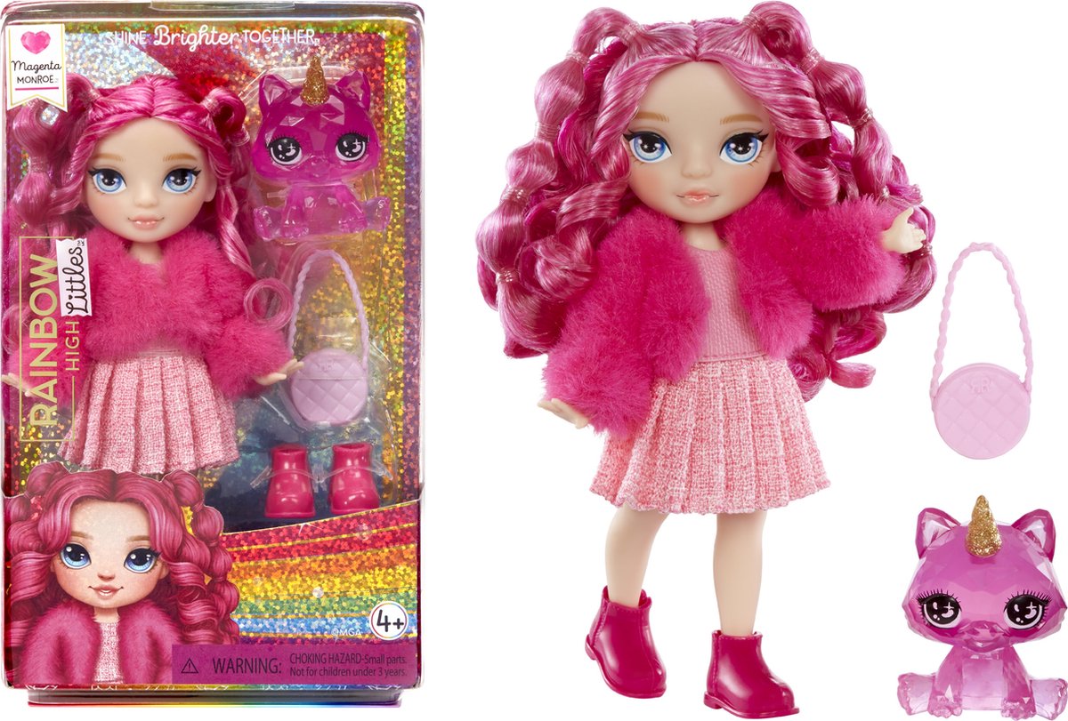 Rainbow High littles minipop - magenta (roze)