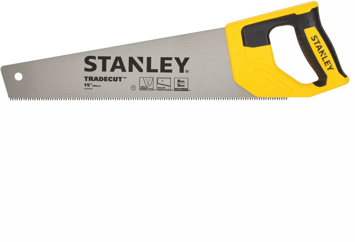 STANLEY houtzaag tradecut universal 500mm 8 tpi - stht20350-1