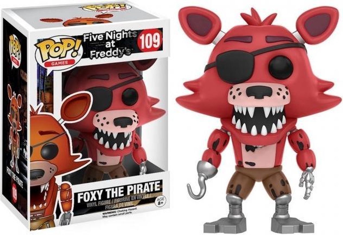 Funko Five nights at freddy's pop vinyl: foxy the pirate